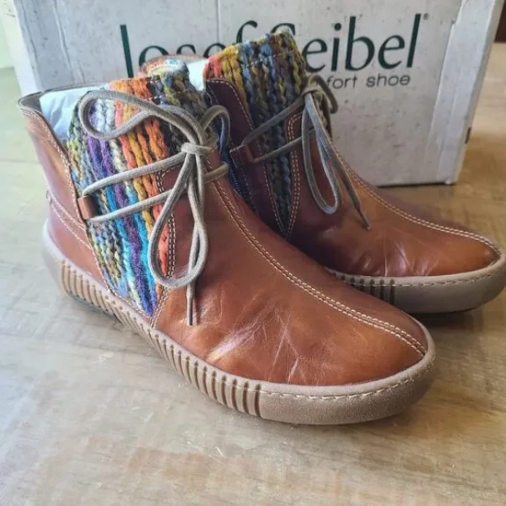 Women Shoes Lace Up Boots